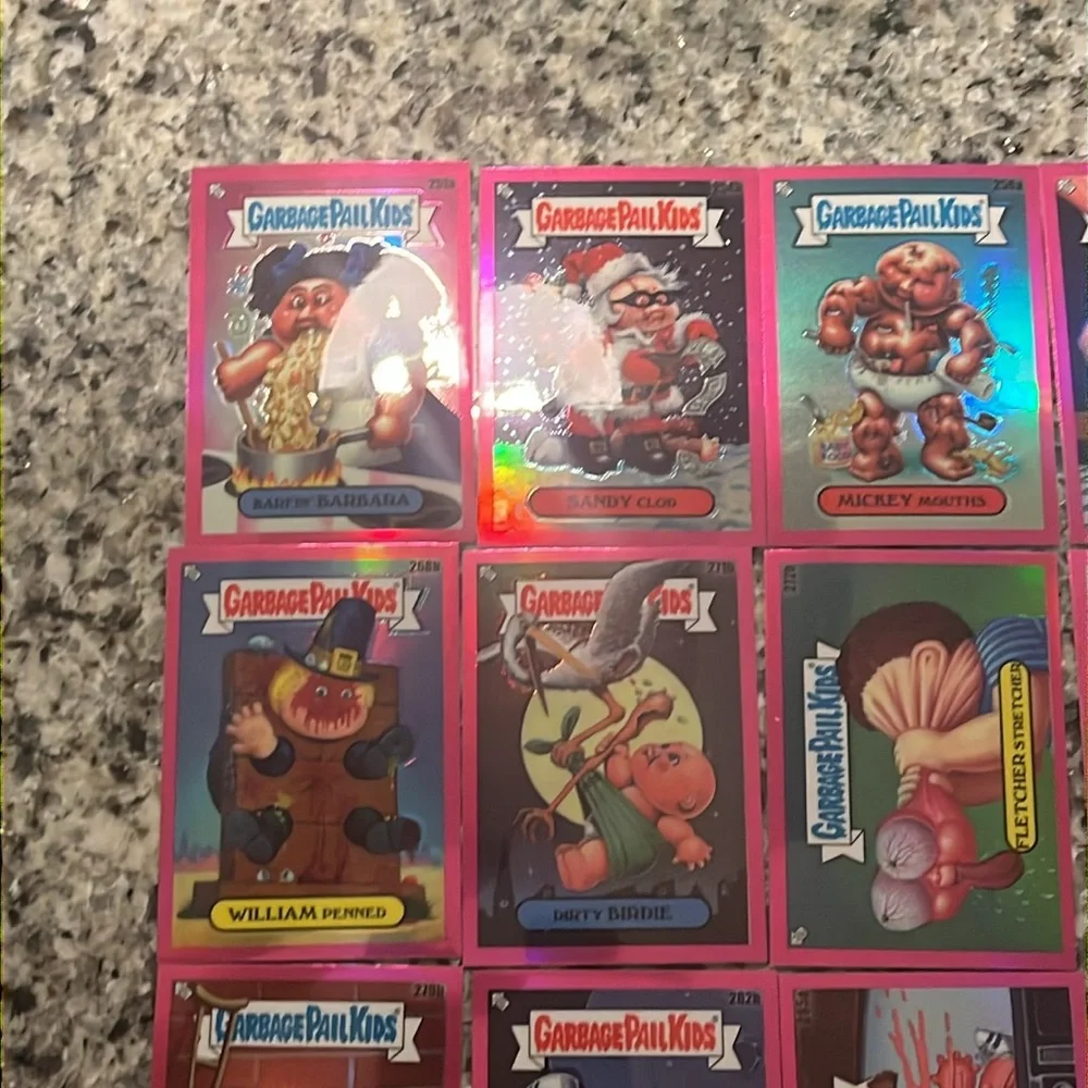Garbage Pail Kids Chrome 7 2024 Magenta Refractor Lot (20) No Duplicates GPK - Picture 3 of 6